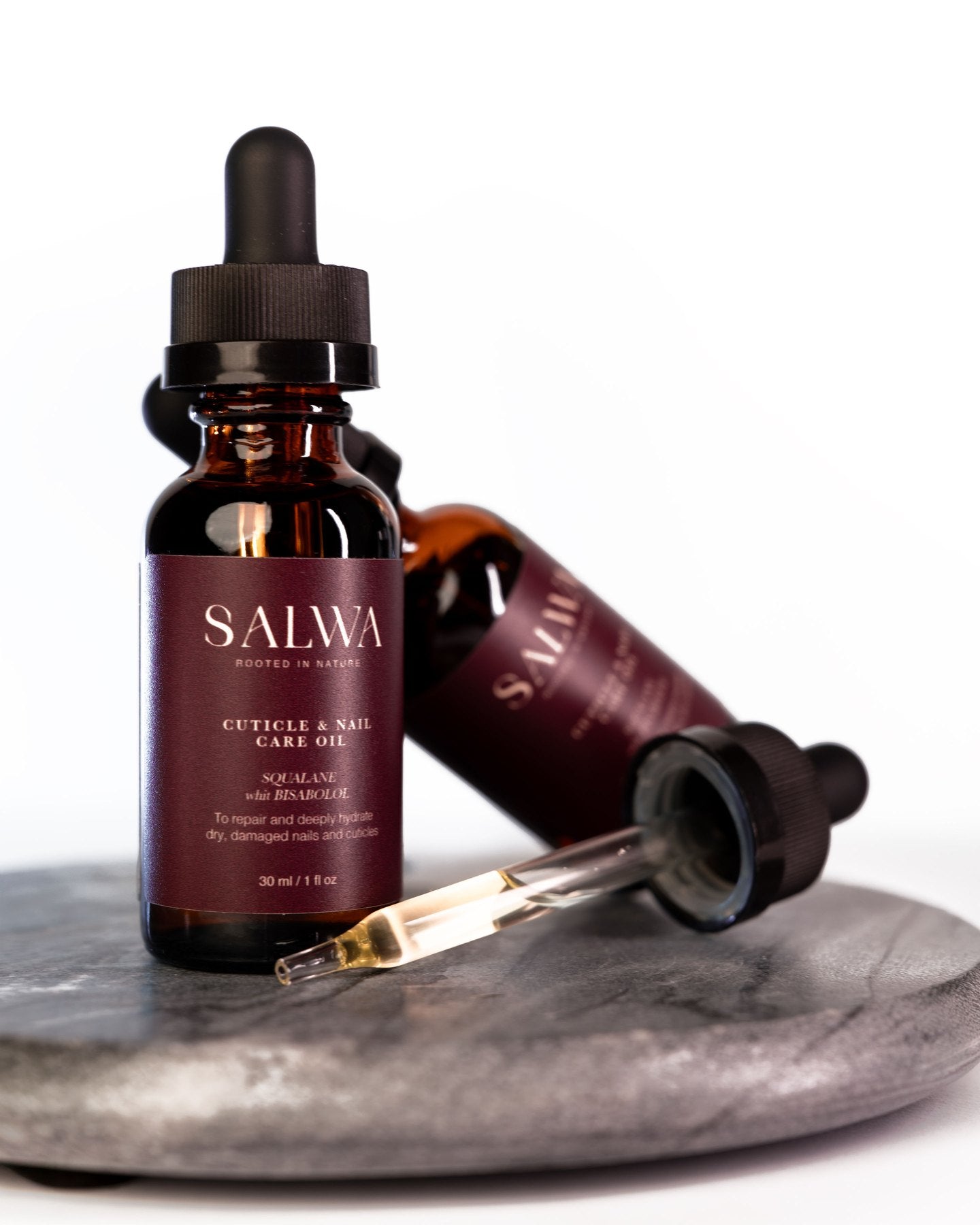 Salwa Beauty hand cream and cuticle oil