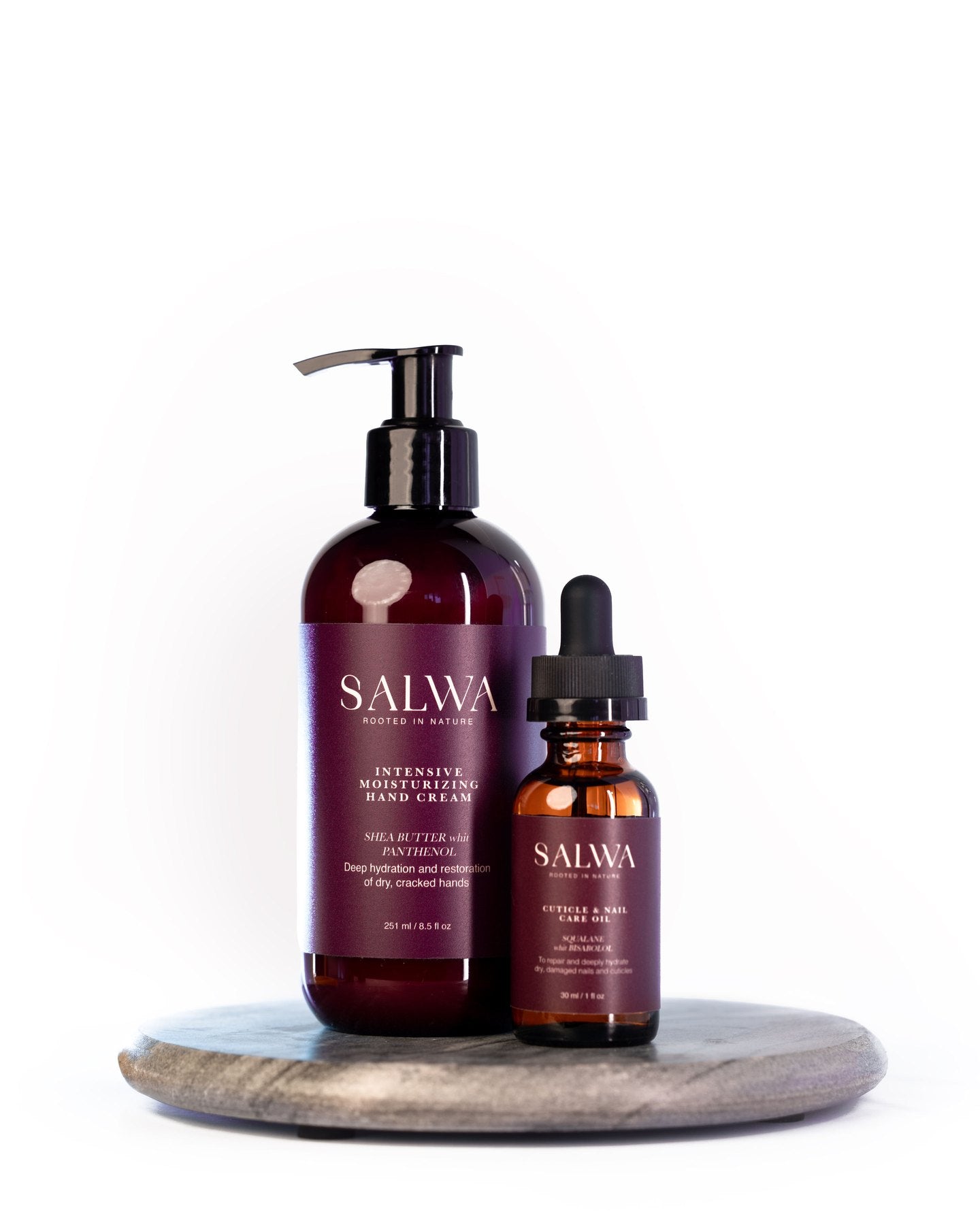 Salwa Beauty hand and nail care products